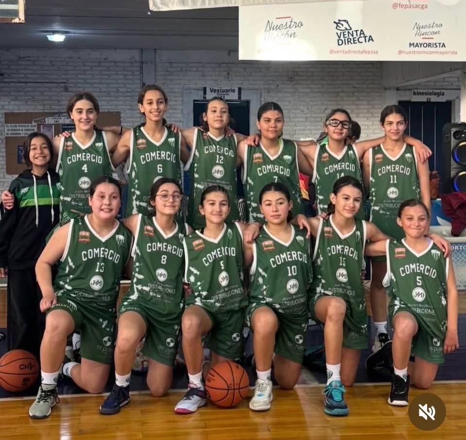 Comercio hizo historia y se consagró campeón provincial en Infantiles Femenino